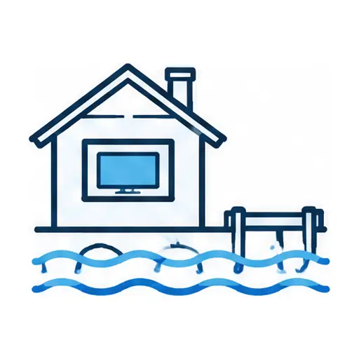 Schematic icon: Lakeside Community & HOA TV Mounting