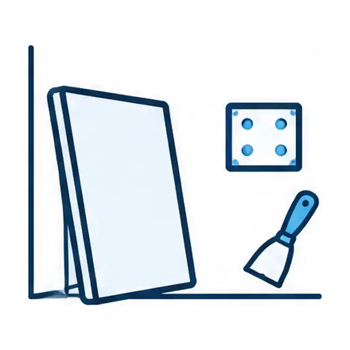 Schematic icon: TV Dismount & Relocation
